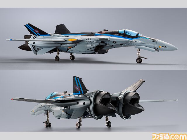 【マクロスF】『トップガン』コラボ、マーヴェリックカラーのVF-25が登場。変形ギミック搭載のフィギュアが本日（4/3）予約開始