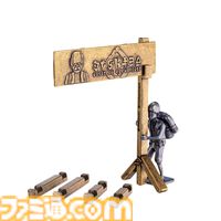 『ゼルダの伝説』看板を支え続けるカバンダが立体パズルに。資材を組み合わせて看板の自立を目指す。ハイリアの盾とともに4月25日発売