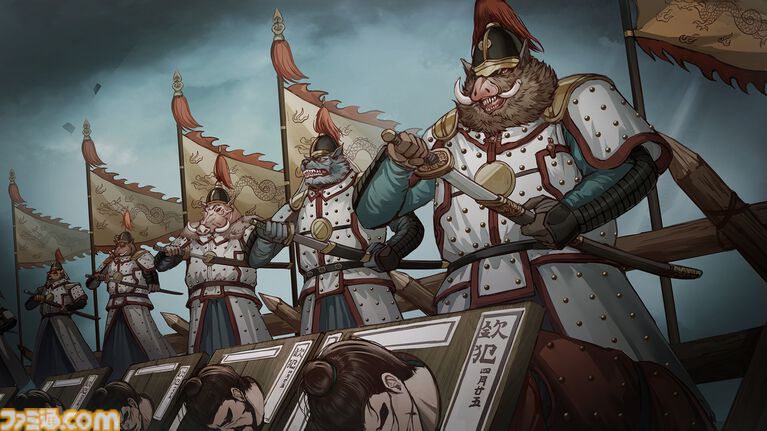 【泣き叫ぶ雁】『飢えた子羊』開発元の新作ビジュアルノベルが本日（4/3）発売。妖怪が虐殺を尽くす“獅駝国”を生き延び、幼馴染の死の謎を解け