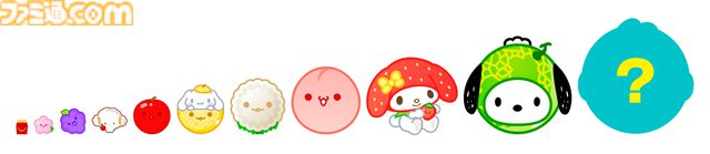 『スイカゲーム』サンリオコラボゲームがマクドナルドに登場。4月10日発売のハッピーセット“サンリオキャラクターズ”を購入でプレイ可能