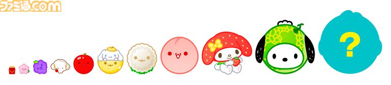 『スイカゲーム』サンリオコラボゲームがマクドナルドに登場。4月10日発売のハッピーセット“サンリオキャラクターズ”を購入でプレイ可能