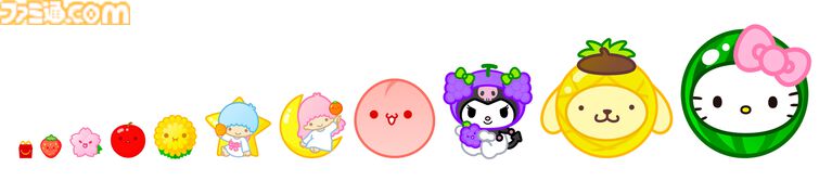 『スイカゲーム』サンリオコラボゲームがマクドナルドに登場。4月10日発売のハッピーセット“サンリオキャラクターズ”を購入でプレイ可能