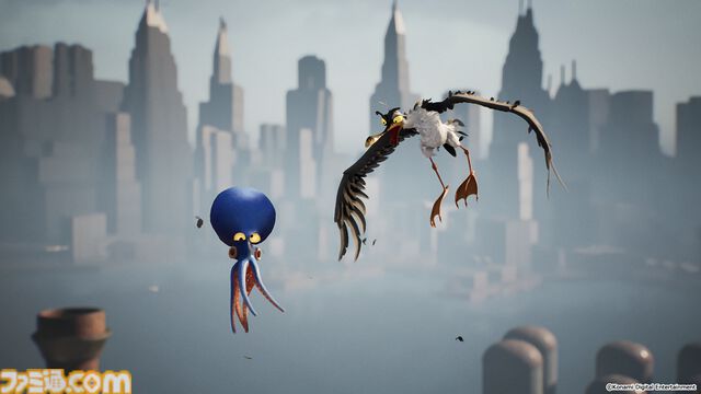 『ダーウィンズパラドックス』人類の命運を握るのは一匹のタコ。墨や吸盤を駆使してエイリアンの陰謀に立ち向かうアクションアドベンチャー発売中