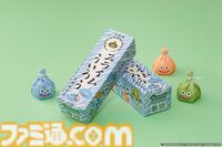 『ドラクエウォーク』リアルおみやげ“スライムまんじゅう”が4月17日に発売。青柳総本家の“カエルまんじゅう”とのコラボ商品