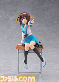 『涼宮ハルヒの憂鬱』アニメ20周年記念ver.フィギュアが予約開始。スペシャルセットでは宣言顔やポニーテールパーツなどが付属