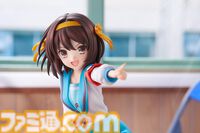 『涼宮ハルヒの憂鬱』アニメ20周年記念ver.フィギュアが予約開始。スペシャルセットでは宣言顔やポニーテールパーツなどが付属