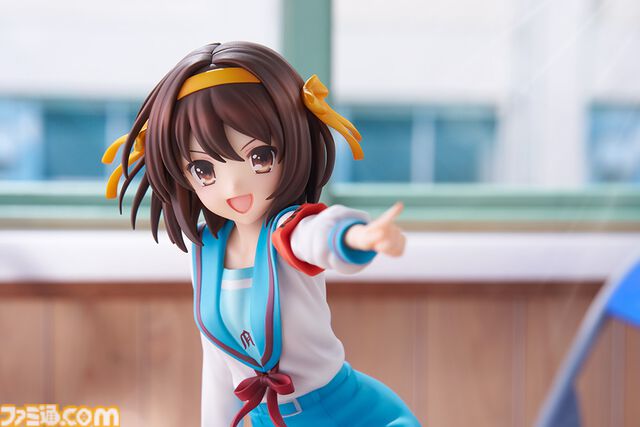 『涼宮ハルヒの憂鬱』アニメ20周年記念ver.フィギュアが予約開始。スペシャルセットでは宣言顔やポニーテールパーツなどが付属