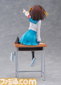 『涼宮ハルヒの憂鬱』アニメ20周年記念ver.フィギュアが予約開始。スペシャルセットでは宣言顔やポニーテールパーツなどが付属