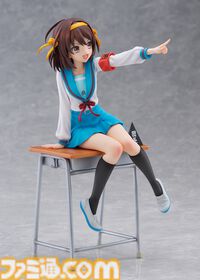 『涼宮ハルヒの憂鬱』アニメ20周年記念ver.フィギュアが予約開始。スペシャルセットでは宣言顔やポニーテールパーツなどが付属