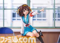 『涼宮ハルヒの憂鬱』アニメ20周年記念ver.フィギュアが予約開始。スペシャルセットでは宣言顔やポニーテールパーツなどが付属