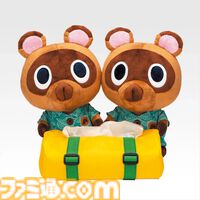 『どうぶつの森』過去の好評グッズを揃えた一番くじが本日（4/4）発売。つぶきちとまめきちのティッシュケースがかわいい。タヌポートATM型の貯金箱なども