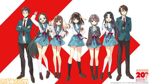 『涼宮ハルヒの憂鬱』展示会が8月に開催決定。いとうのいぢ描き下ろし20周年記念ビジュアル、SOS団キャストメッセージ動画なども解禁