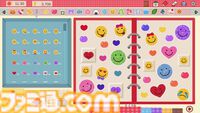 『Sticker DECO ~わたしのシール手帳~』自分好みのデザインで作る“シール手帳”シミュ発表。ゲーム内キャラとのシール交換も