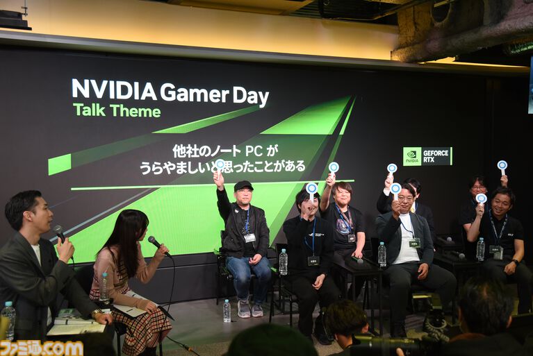 伊織もえさんや『仁王3』柴田Pも駆けつけ、ゲーミングPCの魅力に迫る。RTX 50シリーズ搭載ノートPCがずらりと揃った“NVIDIA Gamer Day”リポート
