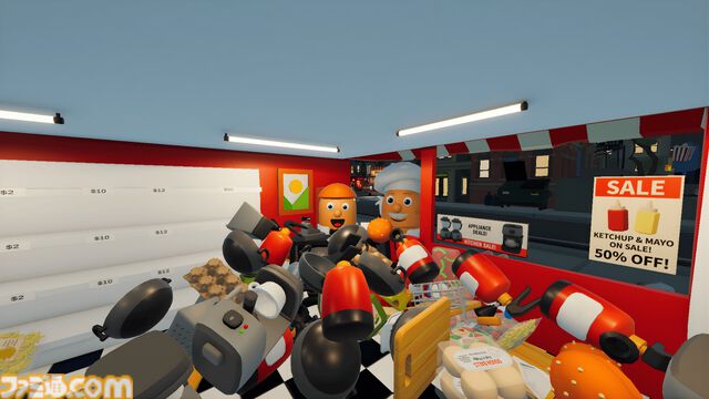 『Hot Meals Fast Wheels』フードトラックを経営するパーティーゲームが発表。料理、買い出し、運転を最大4人でリアルタイムにプレイするカオスな料理シミュレーター