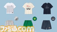『ポケモン』“夏の海”テーマのアパレルがGUで5月22日より発売。Tシャツ&ハーフパンツで親子いっしょに楽しめるマリンルックに