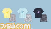 『ポケモン』“夏の海”テーマのアパレルがGUで5月22日より発売。Tシャツ&ハーフパンツで親子いっしょに楽しめるマリンルックに