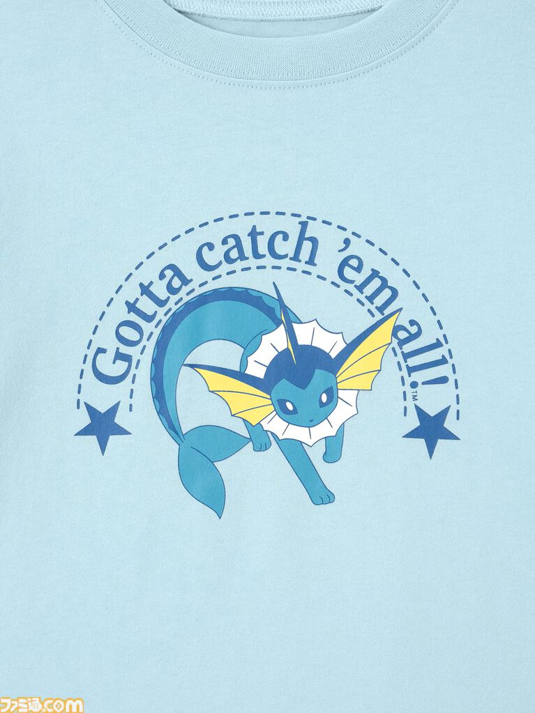 『ポケモン』“夏の海”テーマのアパレルがGUで5月22日より発売。Tシャツ&ハーフパンツで親子いっしょに楽しめるマリンルックに