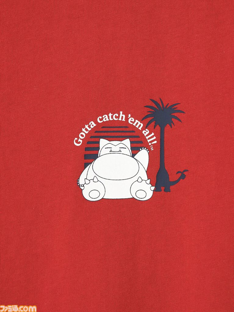 『ポケモン』“夏の海”テーマのアパレルがGUで5月22日より発売。Tシャツ&ハーフパンツで親子いっしょに楽しめるマリンルックに