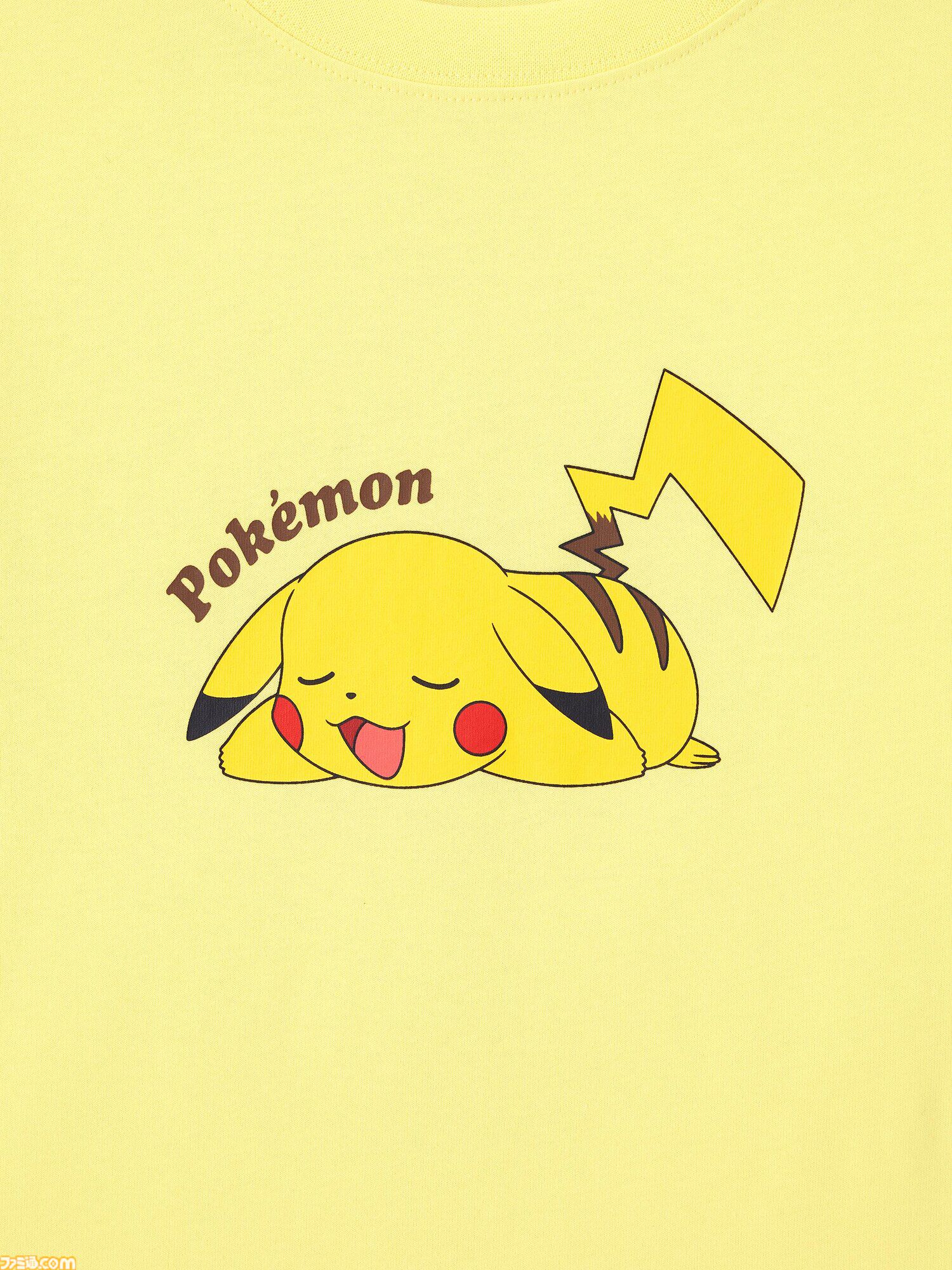 『ポケモン』“夏の海”テーマのアパレルがGUで5月22日より発売。Tシャツ&ハーフパンツで親子いっしょに楽しめるマリンルックに