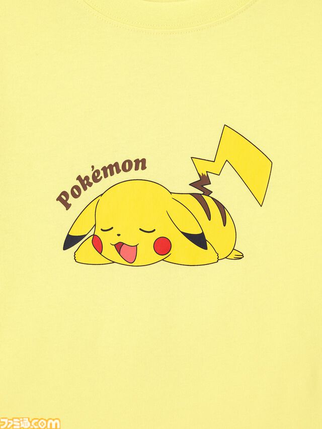 『ポケモン』“夏の海”テーマのアパレルがGUで5月22日より発売。Tシャツ&ハーフパンツで親子いっしょに楽しめるマリンルックに