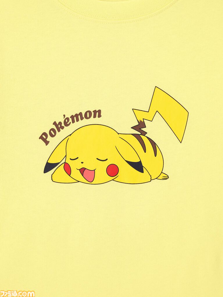 『ポケモン』“夏の海”テーマのアパレルがGUで5月22日より発売。Tシャツ&ハーフパンツで親子いっしょに楽しめるマリンルックに