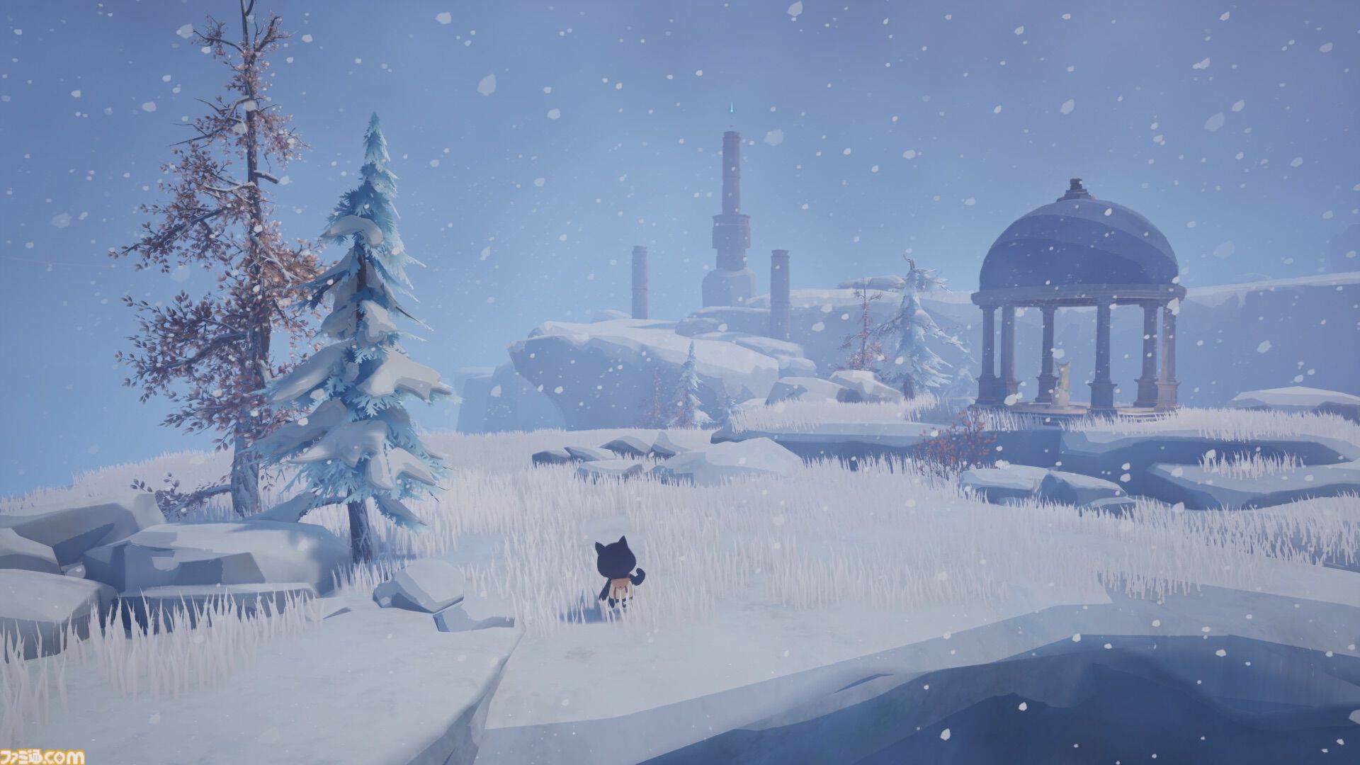 『Savi’s Tale』死後の世界で主人を待つ猫の探索アドベンチャー。個性豊かな人物と交流するうちに明かされる、彼に秘められた物語とは