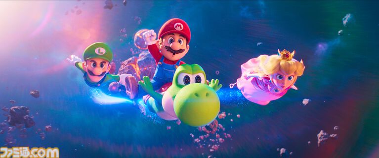 映画『スーパーマリオギャラクシー』公開5日間で全世界興収約600億円を記録。ゲーム映画化作品としては歴代3位のオープニング興収。日本では4月24日公開