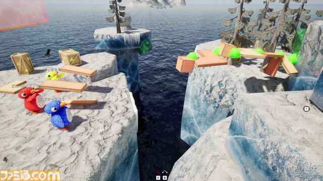 『LINK penguins』木でも机でもピアノでも、なんでも繋げて橋を作れ！　最大8人で遊べる協力ペンギンアクションがSteamにて配信