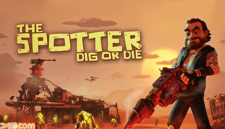 『The Spotter: Dig or Die』昼は採掘、夜はドンパチ。迫りくるゾンビの群れを無慈悲な重火器でぶっ飛ばす爽快タワーディフェンスゲームが4/7に正式リリース