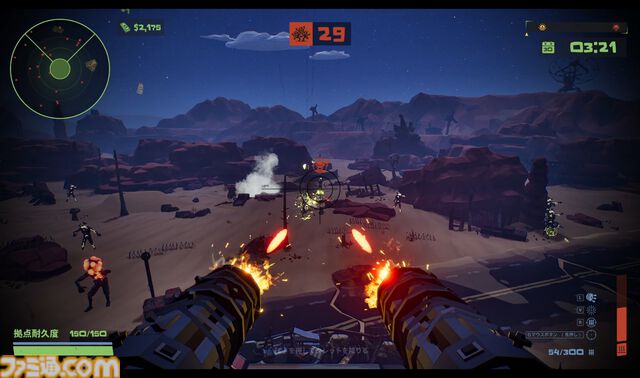 『The Spotter: Dig or Die』昼は採掘、夜はドンパチ。迫りくるゾンビの群れを無慈悲な重火器でぶっ飛ばす爽快タワーディフェンスゲームが4/7に正式リリース