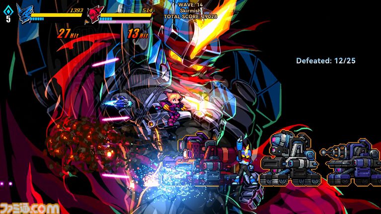 2D横スクロールアクション『超アロイクラッシュ』Steamアーリーアクセス開始。レトロSFの宇宙を舞台に伝説の宇宙ハンターが冒険