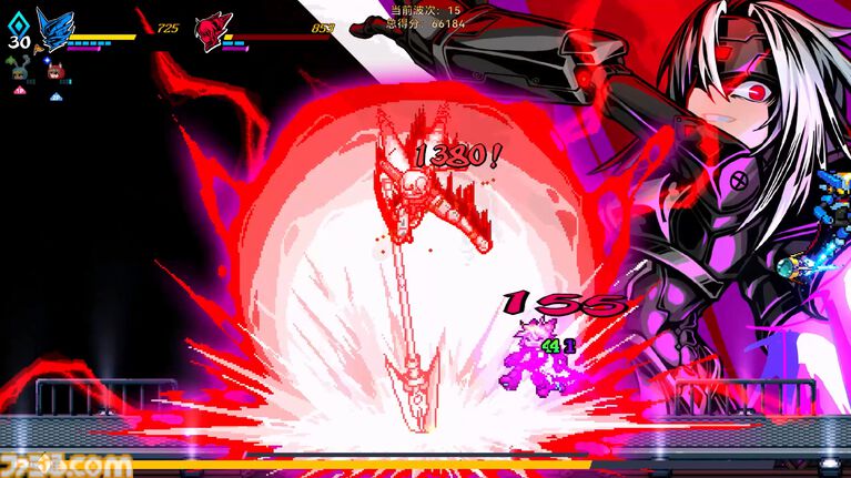 2D横スクロールアクション『超アロイクラッシュ』Steamアーリーアクセス開始。レトロSFの宇宙を舞台に伝説の宇宙ハンターが冒険