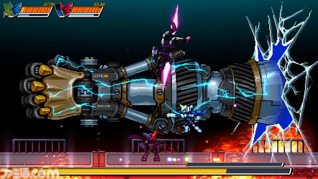 2D横スクロールアクション『超アロイクラッシュ』Steamアーリーアクセス開始。レトロSFの宇宙を舞台に伝説の宇宙ハンターが冒険