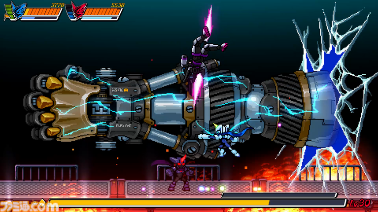 2D横スクロールアクション『超アロイクラッシュ』Steamアーリーアクセス開始。レトロSFの宇宙を舞台に伝説の宇宙ハンターが冒険