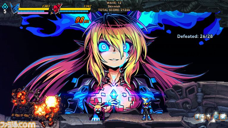 2D横スクロールアクション『超アロイクラッシュ』Steamアーリーアクセス開始。レトロSFの宇宙を舞台に伝説の宇宙ハンターが冒険