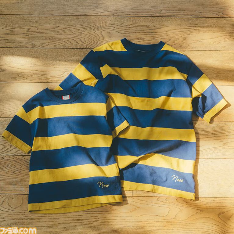 『MOTHER』ネス、リュカ、クラウスが着ていたボーダーTシャツが商品化。4月10日より公式ウェブショップで販売開始