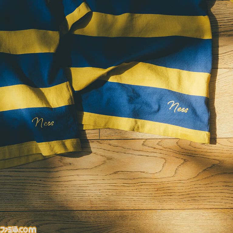 『MOTHER』ネス、リュカ、クラウスが着ていたボーダーTシャツが商品化。4月10日より公式ウェブショップで販売開始