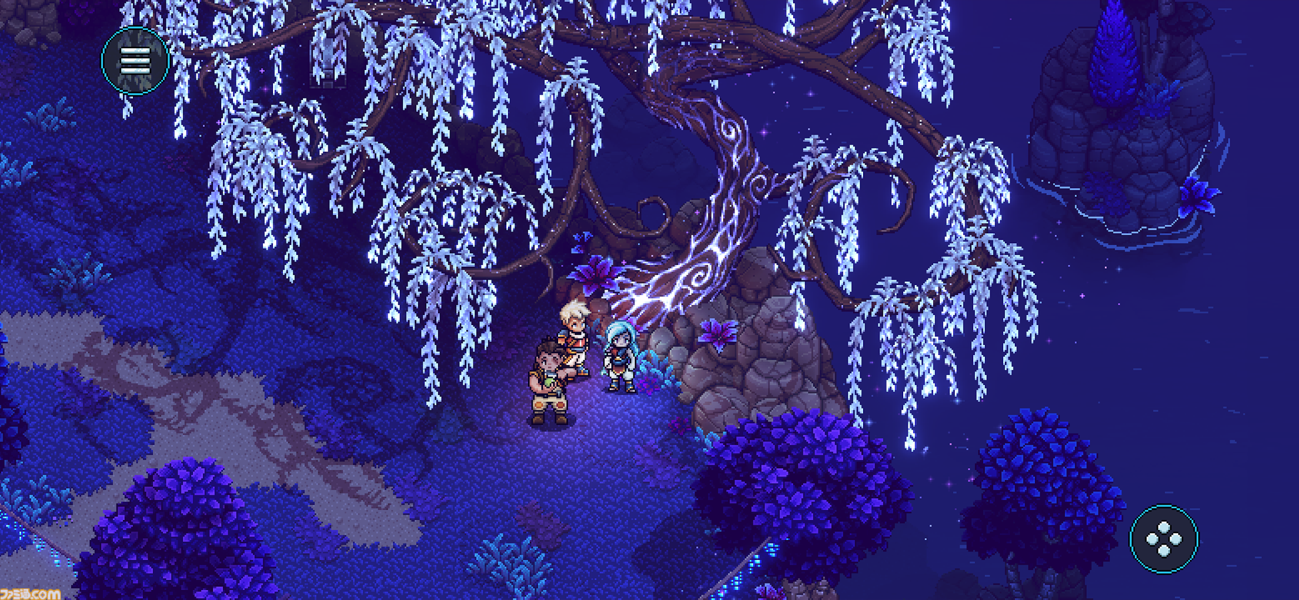 『Sea of Stars』名作JRPGから影響を受けたドット絵RPGのスマホ版がリリース。シンボルエンカウント&コマンド入力形式で展開する往年のRPGの魅力が味わえる