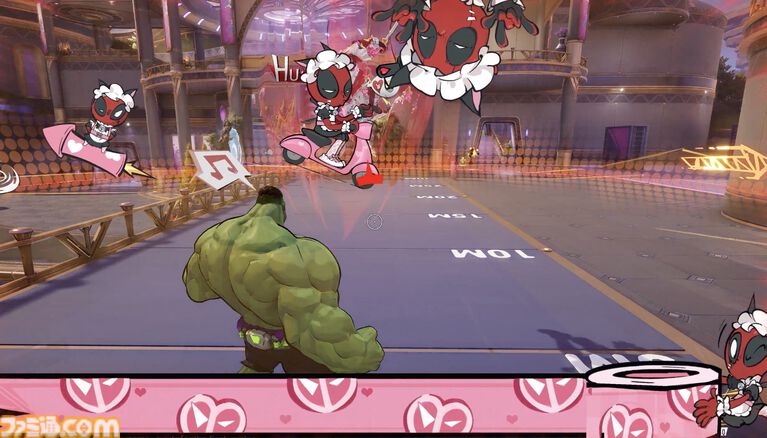 『マーベル・ライバルズ』デッドプールがネコ耳メイド服姿になってかわいくポーズを決める。専用の新コスチューム“Maid-Pool”が4月10日より登場