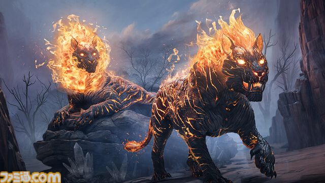 PS5版『ARK Survival Ascended』炎を纏うネコ科の新生物がかっこいい。広大な海が特徴のマップを追加する無料アプデが本日（6/5）配信