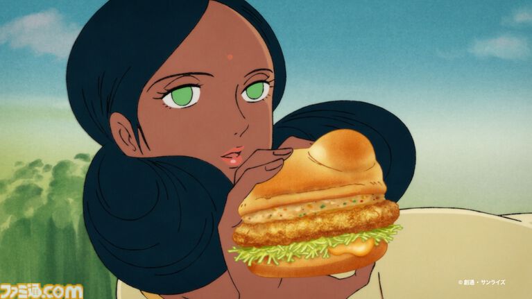 マクドナルドで『機動戦士ガンダム』とのコラボが開催。オリジナル描き下ろしの“ガンダム チキンタツタ専用”が登場。次回予告風の完全新作アニメテレビCMは4月14日より放映開始