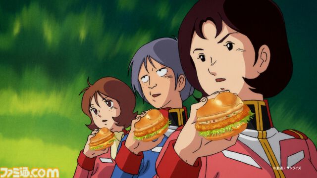マクドナルドで『機動戦士ガンダム』とのコラボが開催。オリジナル描き下ろしの“ガンダム チキンタツタ専用”が登場。次回予告風の完全新作アニメテレビCMは4月14日より放映開始