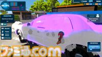 『Express Car Wash Simulator』高圧洗浄機で汚れを落とす洗車シミュレーター。濃密な泡とカラフルな洗剤でピカピカに仕上げる爽快感