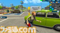 『Express Car Wash Simulator』高圧洗浄機で汚れを落とす洗車シミュレーター。濃密な泡とカラフルな洗剤でピカピカに仕上げる爽快感
