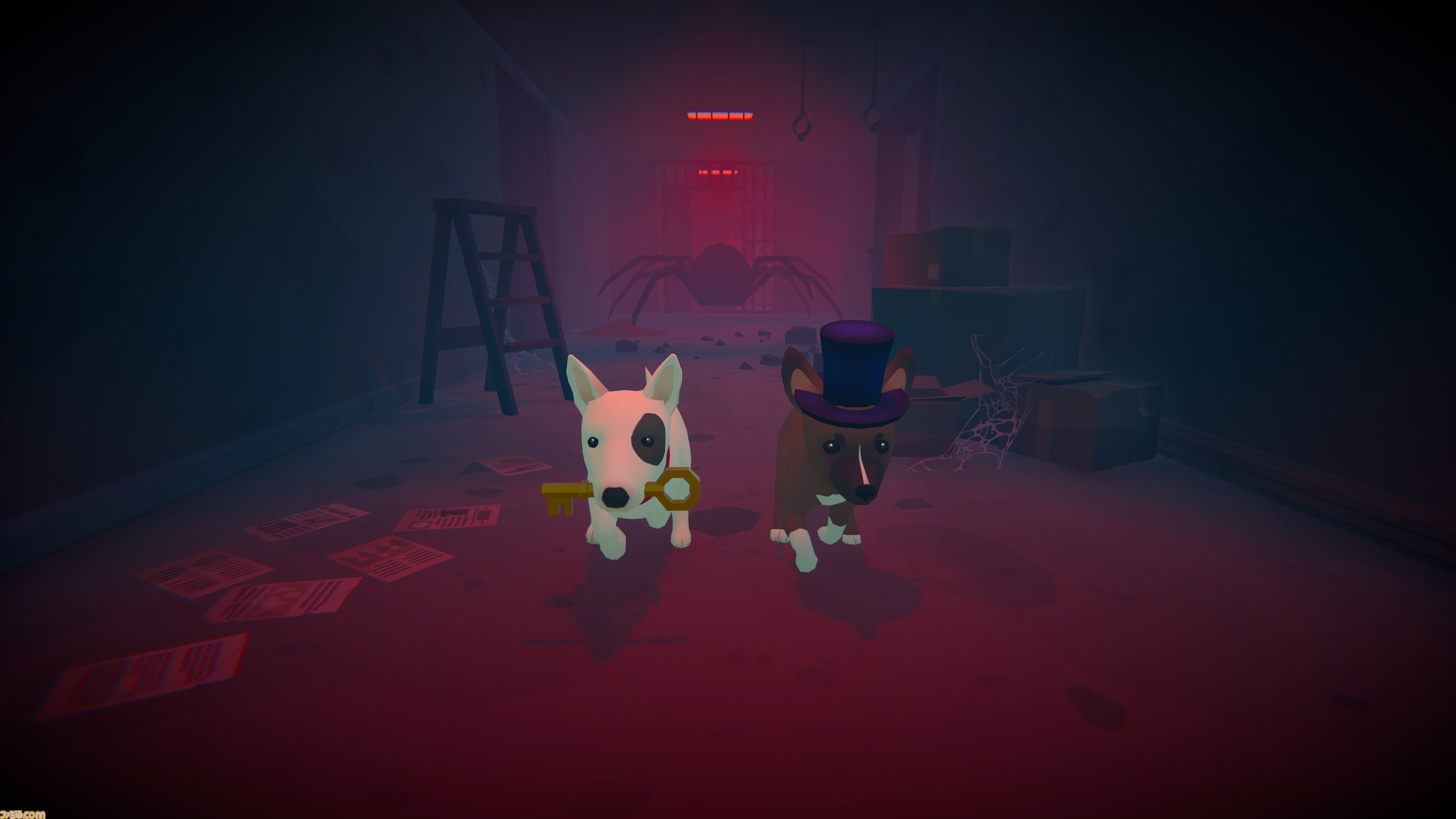 子犬の2匹協力ホラーゲーム『Haunted Paws』Steamで発表。掘る・嗅ぐ・吠える……ワンちゃんならではのアクションでお化け屋敷を探索