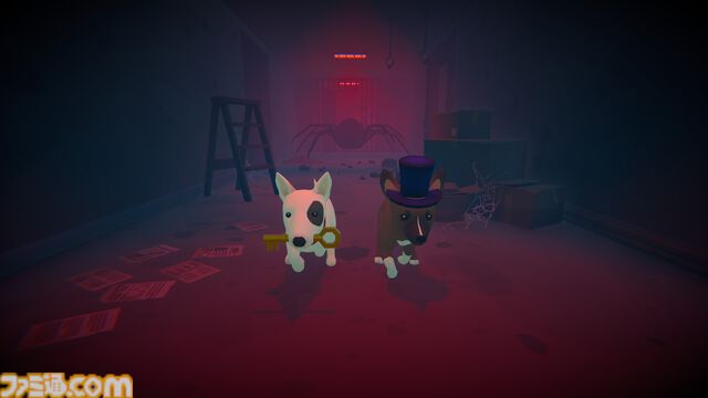 子犬の2匹協力ホラーゲーム『Haunted Paws』Steamで発表。掘る・嗅ぐ・吠える……ワンちゃんならではのアクションでお化け屋敷を探索