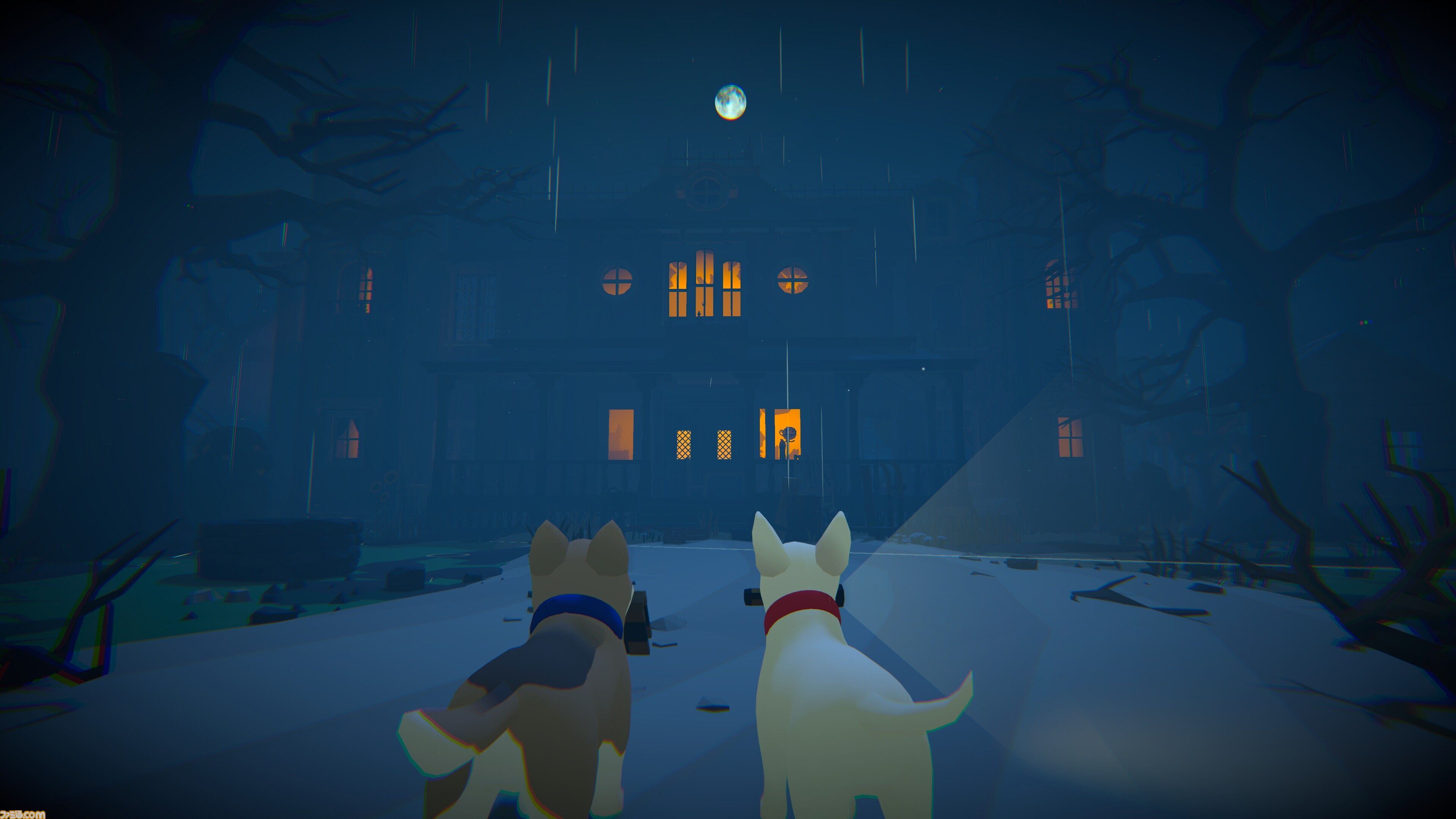 子犬の2匹協力ホラーゲーム『Haunted Paws』Steamで発表。掘る・嗅ぐ・吠える……ワンちゃんならではのアクションでお化け屋敷を探索