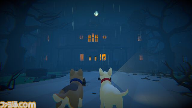 子犬の2匹協力ホラーゲーム『Haunted Paws』Steamで発表。掘る・嗅ぐ・吠える……ワンちゃんならではのアクションでお化け屋敷を探索