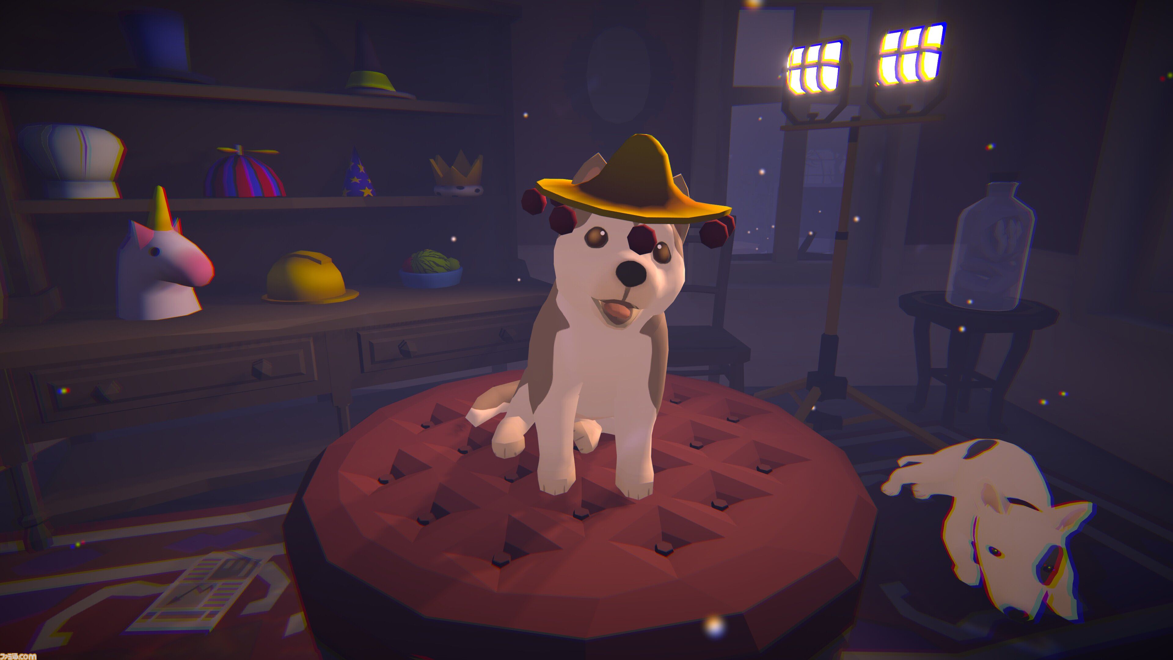 子犬の2匹協力ホラーゲーム『Haunted Paws』Steamで発表。掘る・嗅ぐ